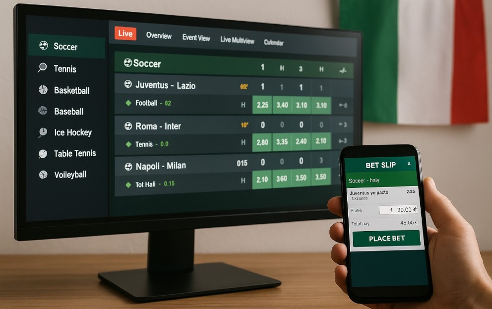 Siti di scommesse senza AAMS licenza